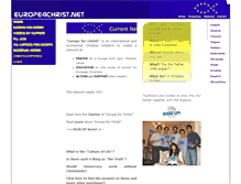Tablet Screenshot of europe4christ.net